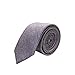 JNJSTELLA Men's Cotton Solid Skinny Necktie 2