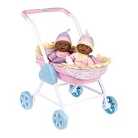 Little Mommy Newborn Twins with Stroller Giftset - Ethnic
