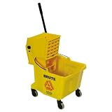 Rubbermaid(R) Bucket/Wringer Combo Pack, 17 5/8in.H x 16 1/16in.W x 20 1/4in.D