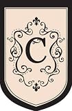 Monogram Garden Flag - C