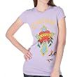 Ed Hardy Love Cross Rhinestone Tee