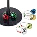 Jingle Bell Wine Glass Marker Set of 6