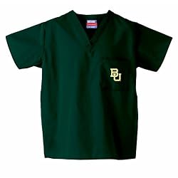 Baylor Bears NCAA Classic Scrub 1 Pocket Top (Green)