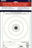 Crosman 25 Air Rifle / Air Pistol paper targets