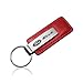 Ford Focus Red Leather Car Key Chain , Official Licensed