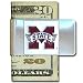 Search : College Large Money Clip - Mississippi State Bulldogs