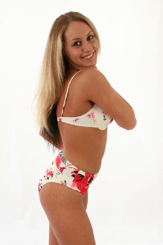 SeXy Bikini Swimsuit Floral Diva S M 8