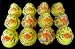 One Dozen (12) Safari Print Rubber Ducky Party Favors