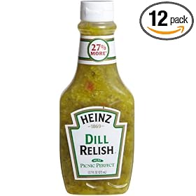 Heinz Dill Relish, 12.7- fl. Ounce Bottles (Pack of 12)
