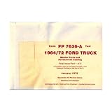 1964 1970 1971 1972 FORD TRUCK Parts Book List Guide by Ford