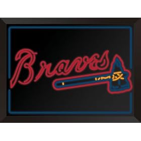 LAMPS BEAUTIFUL Atlanta Braves Better Than Neon Sports Sign with Energy Efficient LED Lights--Excellent customer service--see our feedback.