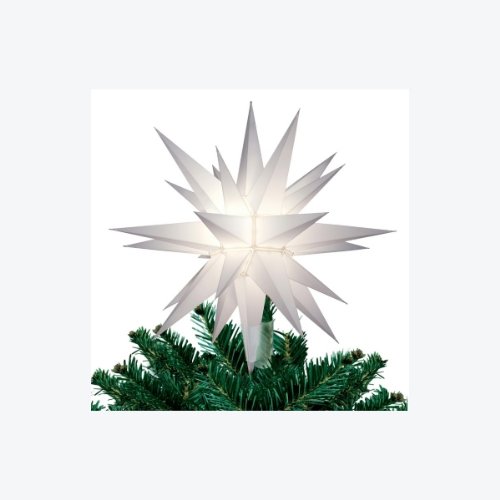 lighted moravian star christmas tree topper