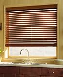 Levolor 2' NuWood Composite Blinds w/LightMaster (Routless) - Routless Faux Wood Blinds