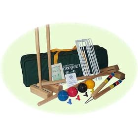 Click here to buy Sport 6 Player Croquet Set by Oakley Woods Croquet.