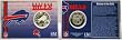 Buffalo Bills Team History Coin Card - Collectible Coin
