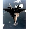 YF-22 Fighter (In Sky) Art Poster Print - 13x19