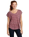 Volcom Juniors Stripe Stacker Circle Tee