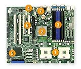 SUPERMICRO X6DAL-XTG ATX E7525 Dual Xeon Socket604 800FSB 6DDR Aud+GbE Motherboard Retail