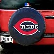 Cincinnati Reds MLB Spare Tire Cover (Black)