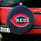 Cincinnati Reds MLB Licensed Black Tire Cover