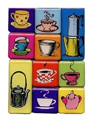 Coffee Tea Or Mighty Magnets Set of 10