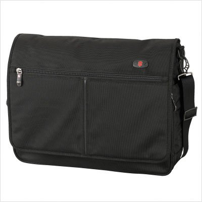 Victorinox WT Wide Messenger,Black,One Size