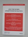 Spectrum der Sportwissenschaften. Zeitschrift der Österreichischen Sportwissenschaftlichen Gesellschaft (ÖSG). Jahrgang 11, Heft 2, 1999