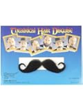 Forum Novelties Inc - Handlebar Moustache- Black
