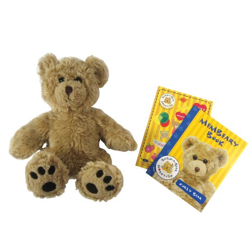 4159SBP2K8L Build A Bear Curly Teddy