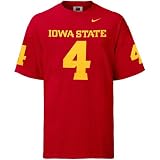 Nike Iowa State Cyclones #4 Red Replica Jersey Player T-shirt