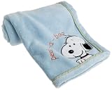 Lambs & Ivy Peek a Boo Snoopy Plush Blanket