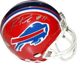 Roscoe Parrish signed Buffalo Bills Replica Mini Helmet