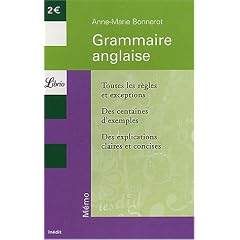 Grammaire anglaise