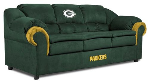 Green Bay Packers NFL Pub Sofa
