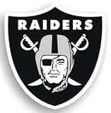 Oakland Raiders 12" Logo Car Magnet