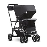 JOOVY Caboose Ultralight Graphite Stroller, Black