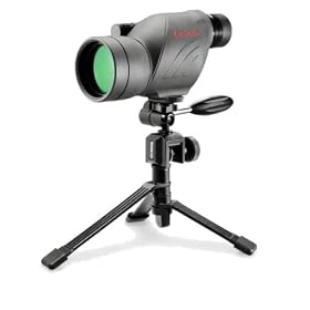 Click here to buy Tasco World Class 20x50mm Compact w/ Car Window Mount & Tripod Spotting Scope by Bushnell.