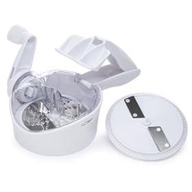 Carefree Kitchen X70021 Revolving Food Processor, White by The CareFree Kitchen
