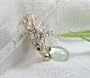 Completely Handcrafted - Designer Sterling Silver Biwa Pearl, Peridot Wire Pendant