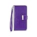 iPhone 6S Plus Case/iPhone 6 Plus Case, IZENGATE [Classic Series] Wallet Case Premium PU Leather Flip Cover Folio with Stand for Apple iPhone 6 Plus (2014) / Apple iPhone 6S Plus (2015) (Purple)