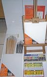 Eigenschaften Work Plus Artist / Angebot des Monats 65 Teile Kuenstler-Mal-Zubehör
