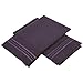 Clara Clark Pillow Cases King - Ultra Soft Pillow Cover, Lightweight Microfiber Pillow Cases Set of 2 - Envelope Closure Pillowcases, Purple Eggplant.