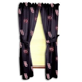 South Carolina Printed Curtain Panels - South Carolina Fighting Gamecocks