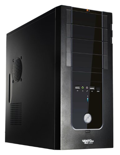 Asus TA-D21 Midi-Tower (ohne Netzteil), schwarz (UK Import) Preisvergleich