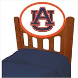 IMAGE OF Auburn Tigers Black Headboard (Twin Size)