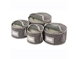 China Dinnerware Storage Deluxe Microfiber Protects