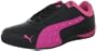 Puma Drift Cat 4 Diamonds Jr 303977, M�dchen Sneaker, Schwarz (black-magenta 04), EU 31 (UK 12) (US 13)