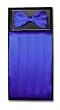 SILK Cumberbund & BowTie ROYAL BLUE Men's Cummerbund & Bow Tie Set
