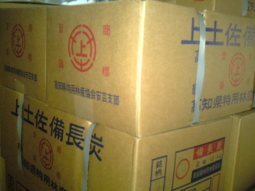土佐備長炭　特細丸12kg