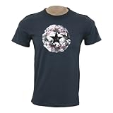 Produkt-Bild: Converse Herren T-Shirt CT Patch Music Tee vintage blue - figurbetonter Schnitt - f&auml;llt normal aus